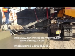 0-1300 mm Pavimentador de forma de deslizamiento de hormigón para carreteras Paredes anti-colisión