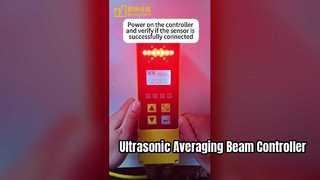 Vídeo de funcionamiento del controlador ultrasónico de viga de equilibrio de Siming Technology